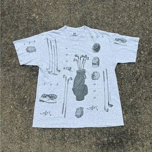 1994 Relevant Products Golf Graphic T Shirt